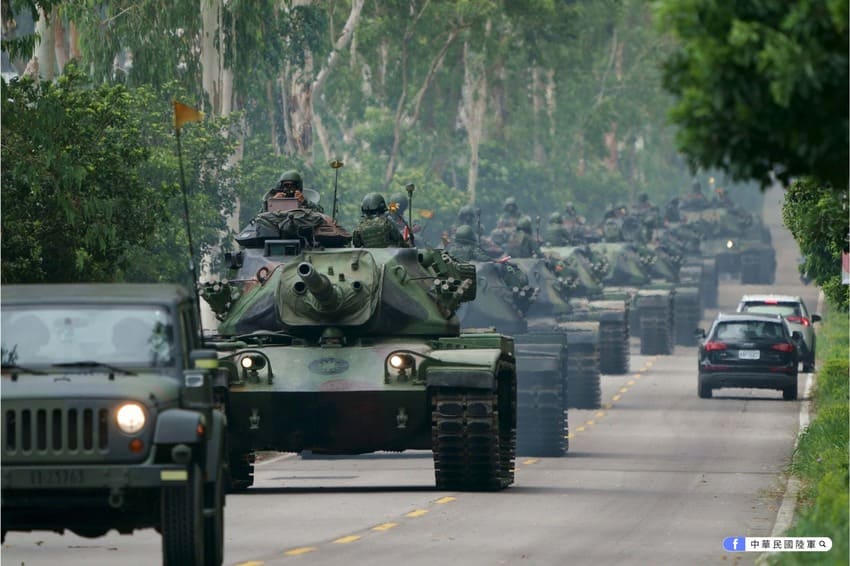 M60A3戰車機動前往戰術位置