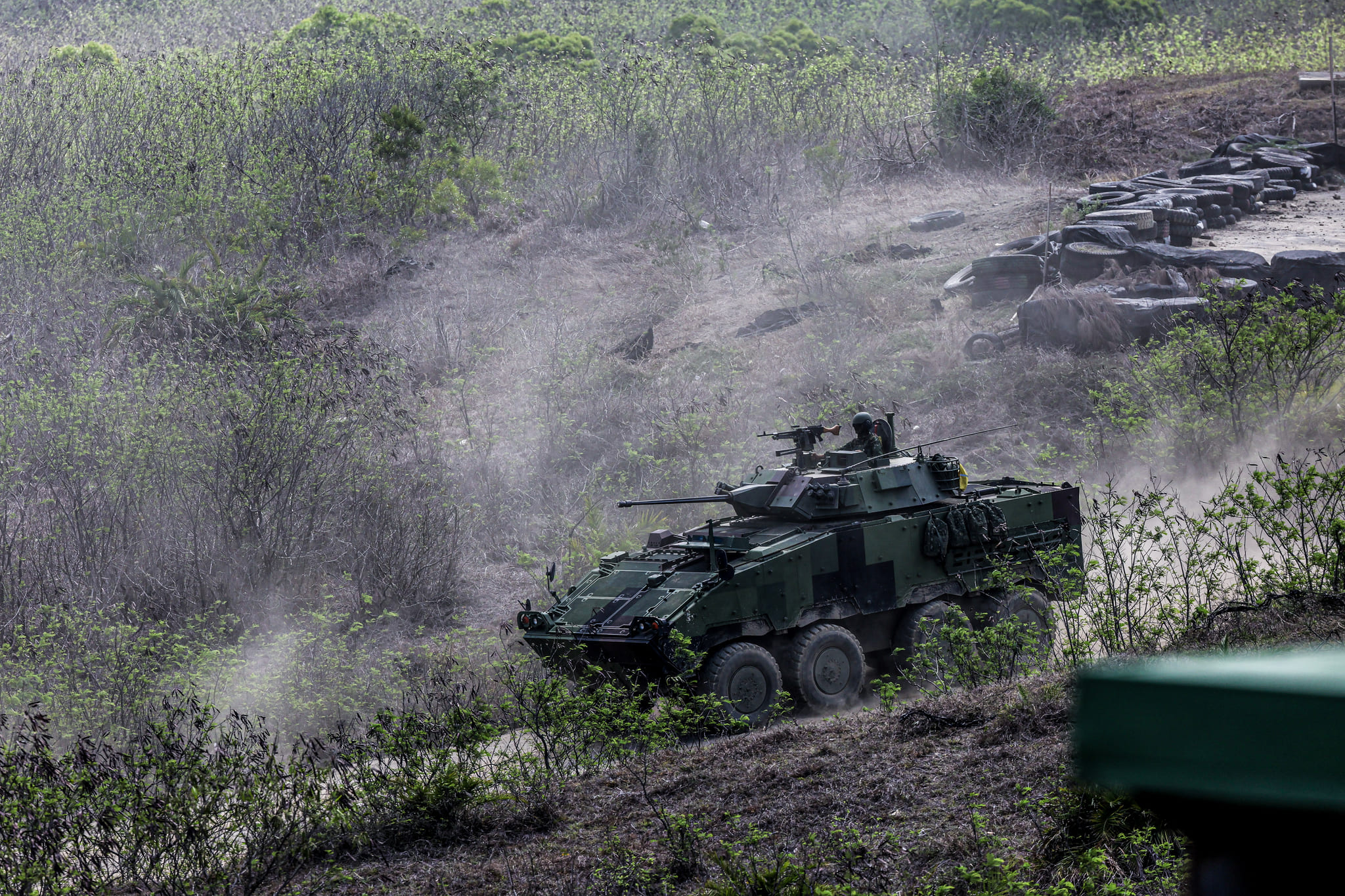 Picture1, The 586th Armored Brigade conducted a graded Joint Live Fire Training Excercise