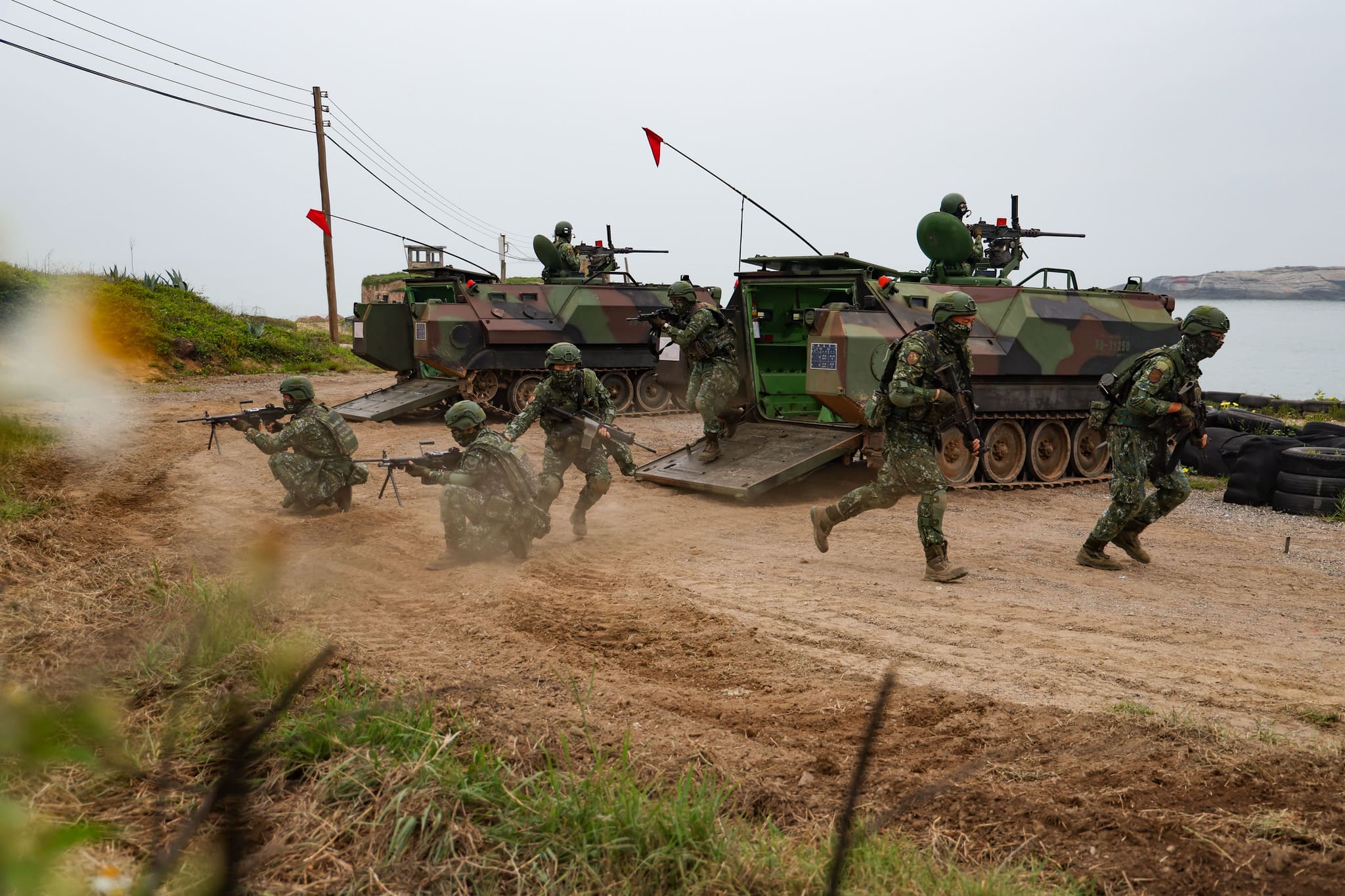 Picture1, Kinmen Defense Group (KDG) hold a Live Fire Exercise